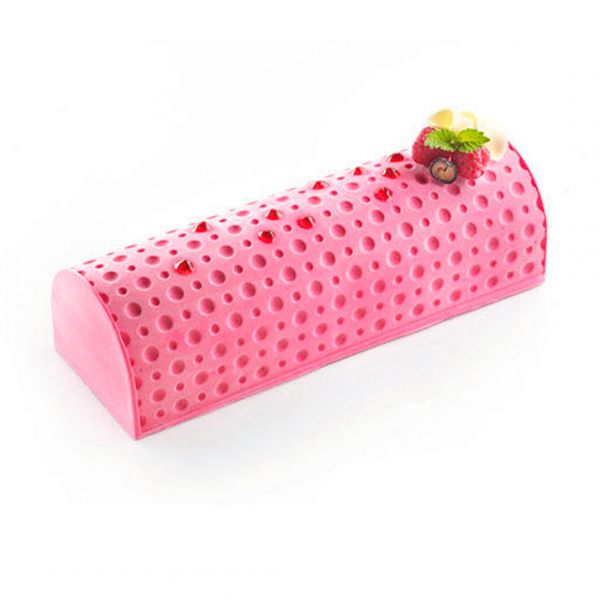 Kit Buche POIS  Набір форма силіконова + силіконовий килимок для декору " POIS" 250x90 mm, h 70 mm