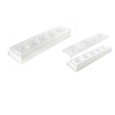 MUL3D/ 48A+B Форма силіконова для тістечок з кришкою та підставкою d 48 мм, 58 мл