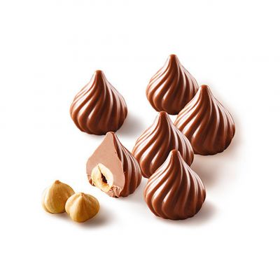 SCG47 Форма силіконова для шоколаду "полум'я" 110x240 h28 мм, Ø27 мм (15х8 мл)