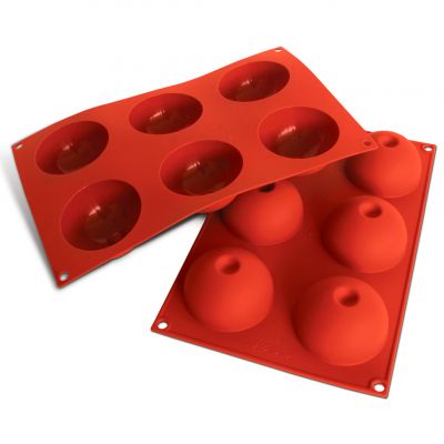 SF086/C Форма силіконова "напівсфера" d 75 mm, h 40 mm