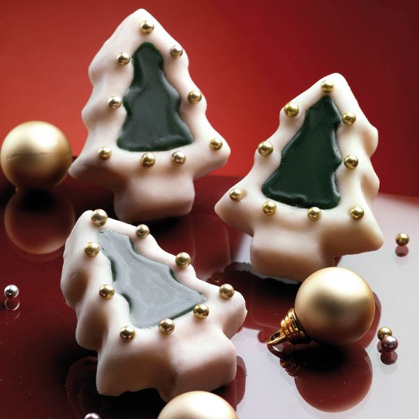 SF108/С Форма силіконова "Ялинка" 83,5 x 68 mm h 30,5 mm