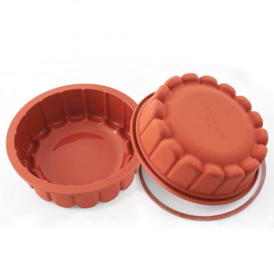 SFT181/C Форма силіконова "Шарлота" d180 мм, h 60 мм