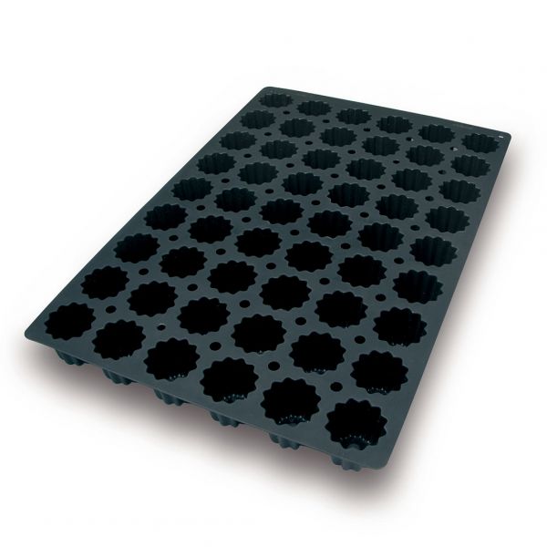 SQ002/YL Форма силіконова 600x400 мм, "квітка" d 56 мм, h 50 мм