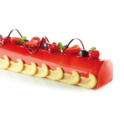 SQ014/YL Форма силіконова 600x400 мм, "рулет" 495х80 мм, h 63 мм