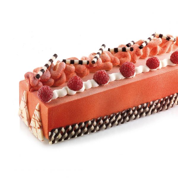 SQ016/YL Форма силіконова 600x400 мм, "рулет" 495х70 мм, h 70 мм