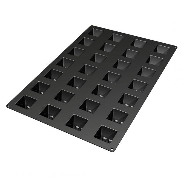 SQ022/YLФорма силіконова 600x400 мм, "пирамідка" 52х52 мм, h 61 мм