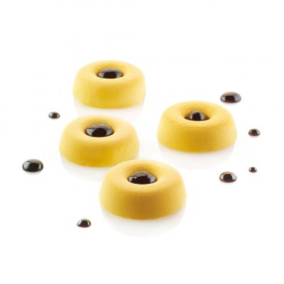 SQ033/YL Форма силіконова 600x400 мм, "пончик" d 41 мм, h 12 мм