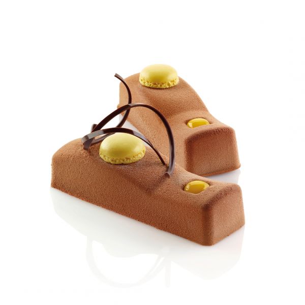 SQ036/YL Форма силіконова 600x400 мм, "бомбочка"120х36 мм, h 33 мм