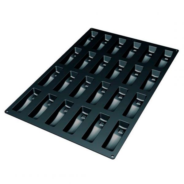 SQ036/YL Форма силіконова 600x400 мм, "бомбочка"120х36 мм, h 33 мм