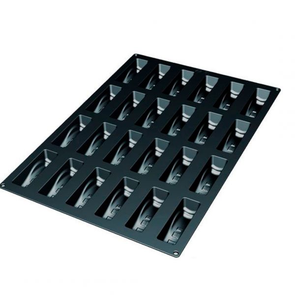 SQ042/YL Форма силіконова 600x400 мм, "хвиля"  119х36 мм, h 34 мм