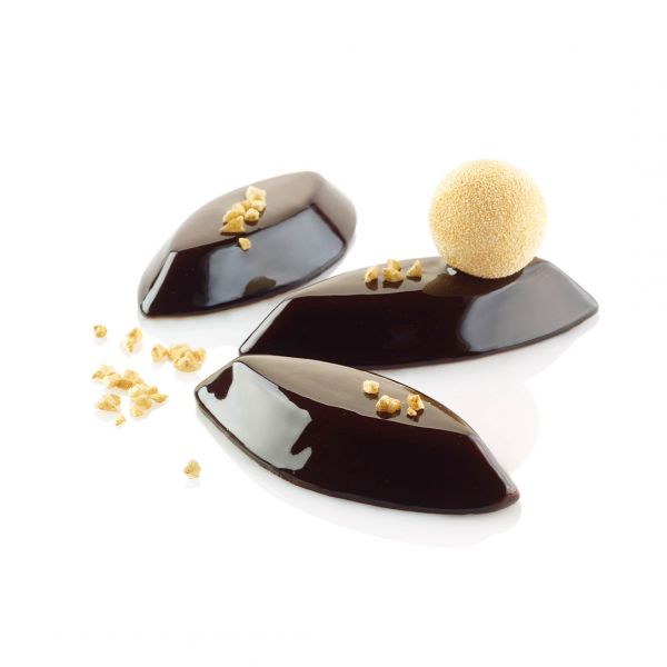 SQ054/YL Форма силіконова 600x400 мм, "човник" 105х45 мм, h 15 мм