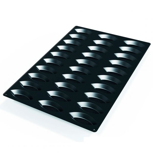 SQ054/YL Форма силіконова 600x400 мм, "човник" 105х45 мм, h 15 мм