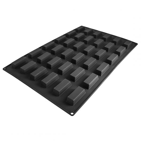 SQ069 Форма силіконова 600x400 мм, "финансье" 70 x 26 /60 x 23 h 20 mm