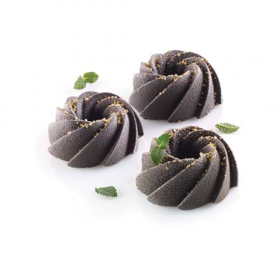 SQ070/YL Форма силіконова "вихр"  600x400 мм,  Ø 68 h 30 mm