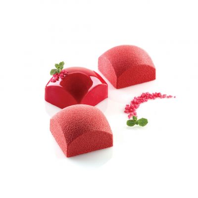 SQUARE SPHERE 110 Форма силіконова 60 x 60 h 39 mm