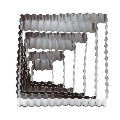 47324-12 Набір форм 6 шт "Квадрат гофрований"