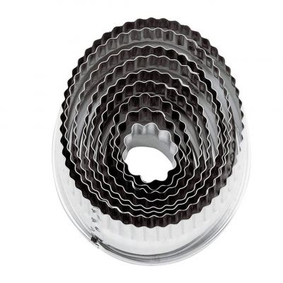 47325-10 Набір форм 9 шт "Овал гофрований"