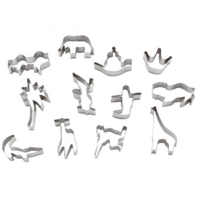 47328-15 Набір форм 10 шт "Звірі Африки"