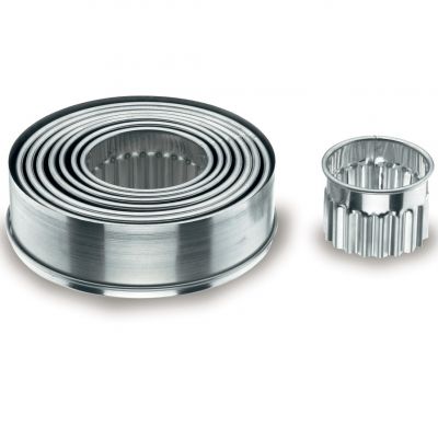 68070 Набір форм коло рифлене (9 шт)