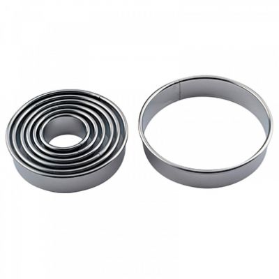 CUT1L16 Набір форм (коло) 16 шт, 20-140 mm, н/ж