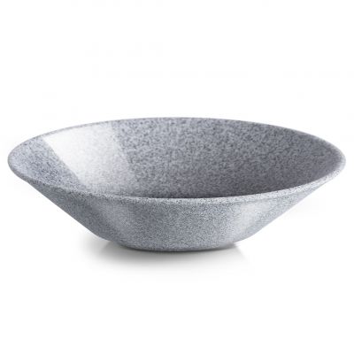 G1X1927 Салатник d 27 см, 1,500 л, колір світло-сірий, серія  "Granit" (глянцеве глазування)
