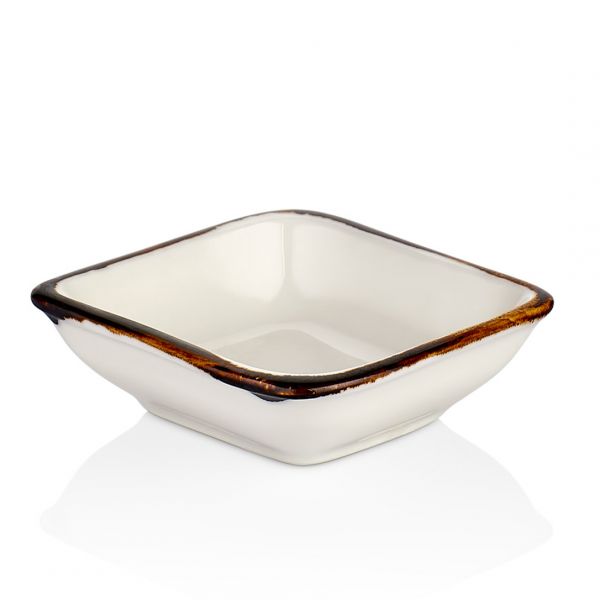 HA-GL-AR-13-KS Соусник квадратний діагональ 12 см, колір білий (Gleam), серія "Harmony"