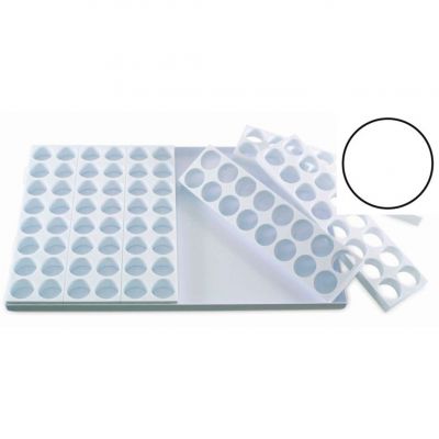 MIGNON C001 Форма 60х40 см, "коло" d=40 mm, h=25 mm, 20 gr (таця + 6 форм)