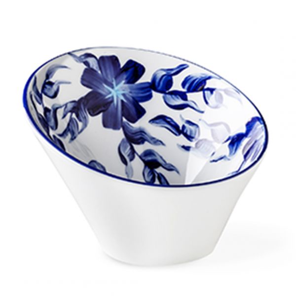 PUL1614-X8851 Салатник d 14 см декор Flowers серія "Indigo"