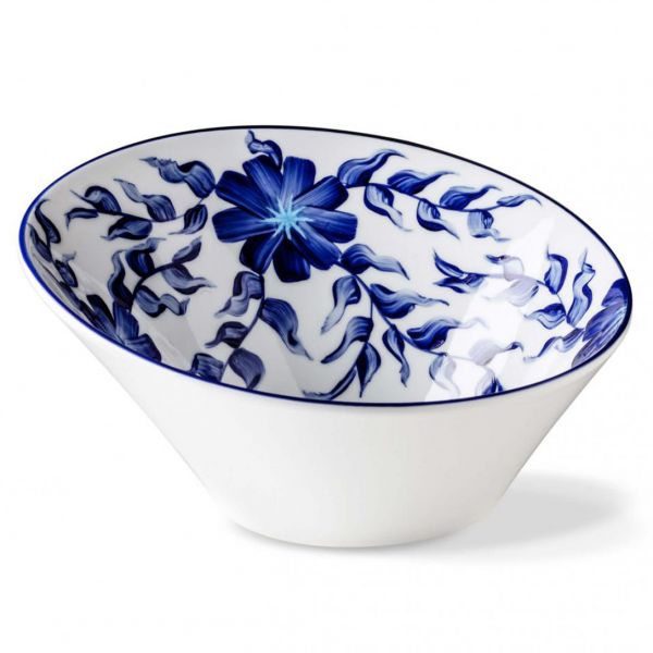 PUL1617-X8851 Салатник d 17 см декор Flower серія "Indigo"