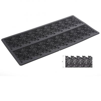 TRD07 Килимок силіконовий для декору "ажур барокко" 200 X 400 мм