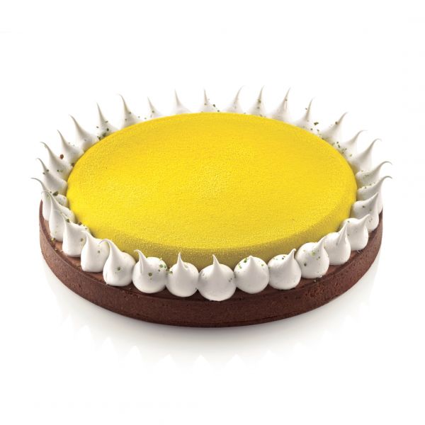 KIT TARTE RING ROUND D230 MM Форма силіконова Ø190 h20 mm + 1 кільце  (Ø 230 h20 mm) - 1 форма в наб