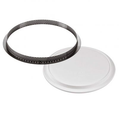 KIT TARTE RING ROUND D250 MM Форма силіконова Ø205 h20 mm + 1 кільце (d 250 mm, h 20 mm) - 1 форма в