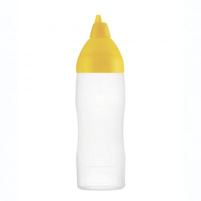 05554 Пляшка для соусу 350 мл (жовта)