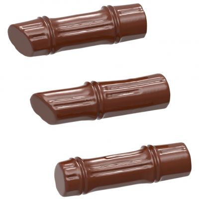 1639 CW Форма для шоколаду "бамбук" 52x15,5x7 мм, 5х4 шт.(3 фігурки 2х4 г)