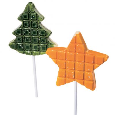 20L005 Форма для шоколаду "Різдво" 2 шт.