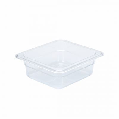 271665 Гастроємність з полікарбонату 1/6, 176х162 мм h 65 мм, 1,1 л серія "Bestkeep"