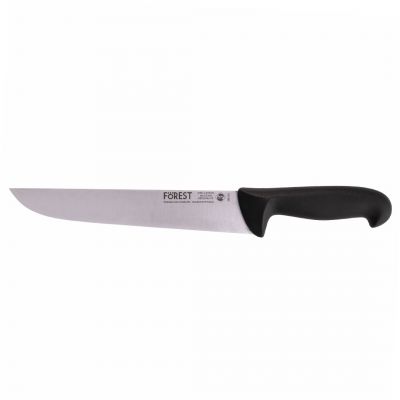 366124 Ніж м'ясника 240 мм чорний