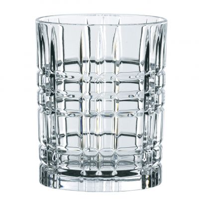 96091 Склянка низька Whisky tumbler Square 345 мл серія "Highland"
