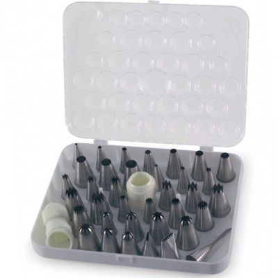 BOS 36 BIG Набір кондитерських насадок н/ж 36 шт.