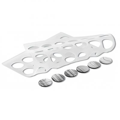 CHABLON ROUND Силіконовий килимок-трафарет круглий  297X210 - ø30 mm (2 шт)