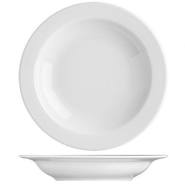 DIV9405 Тарілка глибока кругла 23 см, 200 мл серія "Praha"