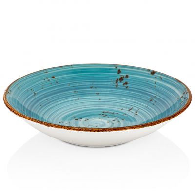 HA-IN-FL-23-CK Тарілка глибока 23 см (1000 мл), колір блакитний (Infinity), серія "Harmony"