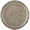 HA-SP-ZT-23-DZ Тарілка кругла 23 см, колір сірий (Supreme), серія "Harmony"