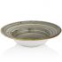 HA-SP-ZT-25-CK Тарілка для пасти з піднятим бортом 25 см (400 мл), колір сірий (Supreme), серія "Har