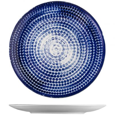 ISC2127-X8821 Тарілка кругла 27 см декор Points серія "Isabelle"