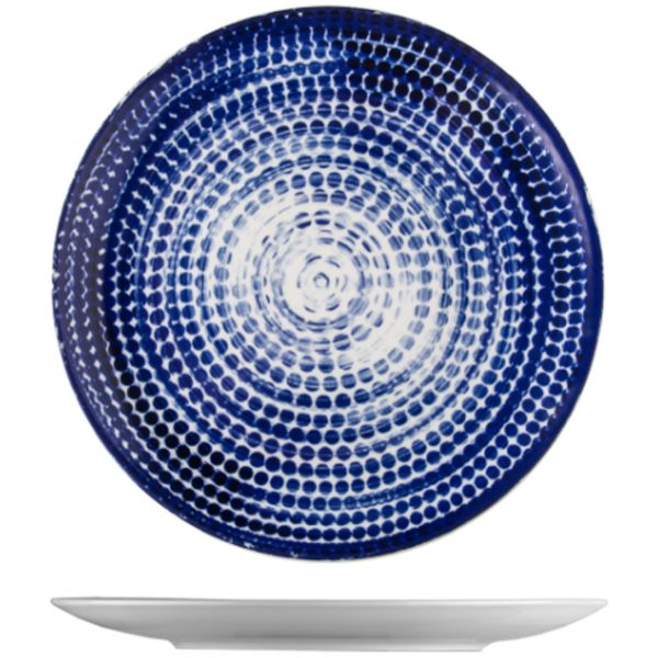 ISC2127-X8821 Тарілка кругла 27 см декор Points серія "Isabelle"