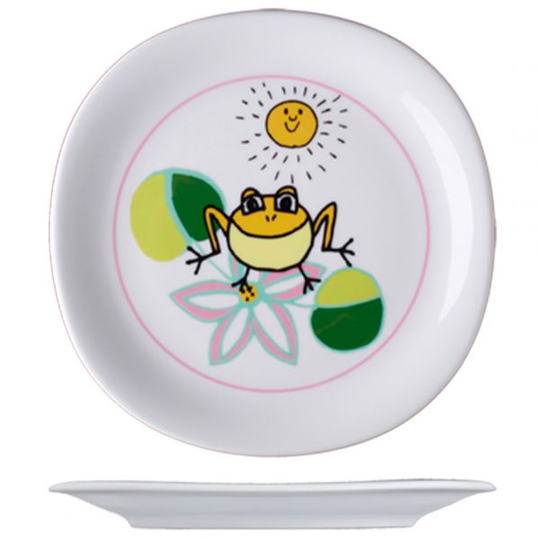 KVA2219-X8388 Тарілка кругла 18.4 см серія "Baby Porcelain"