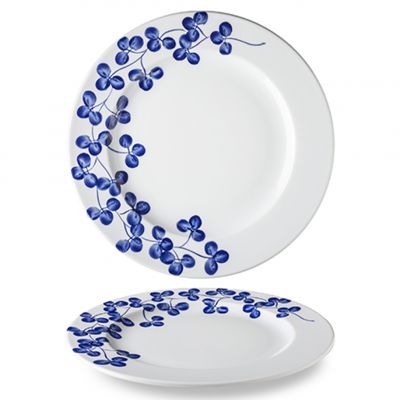 MIR2131-X8850 Тарілка кругла 31 см декор Clover серія "Indigo"