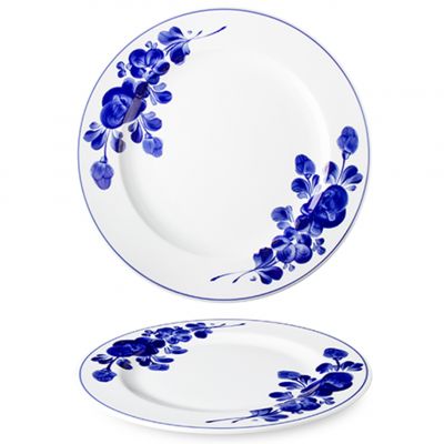 MIR2131-X8852 Тарілка кругла 31 см декор Flora серія "Indigo"