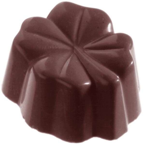 1113 CW Форма для шоколаду "Конюшина" 33x30x17 мм, 13 г х 24 шт.